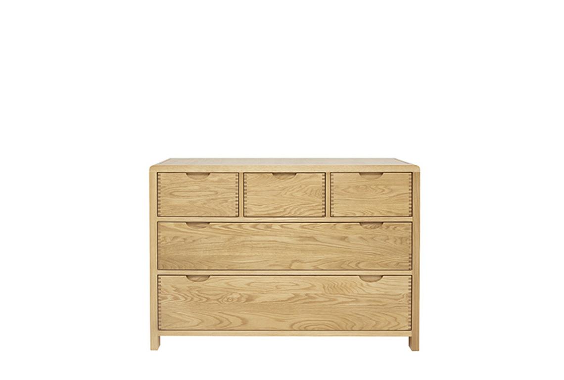 Ercol Bosco 5 Drawer Wide Chest