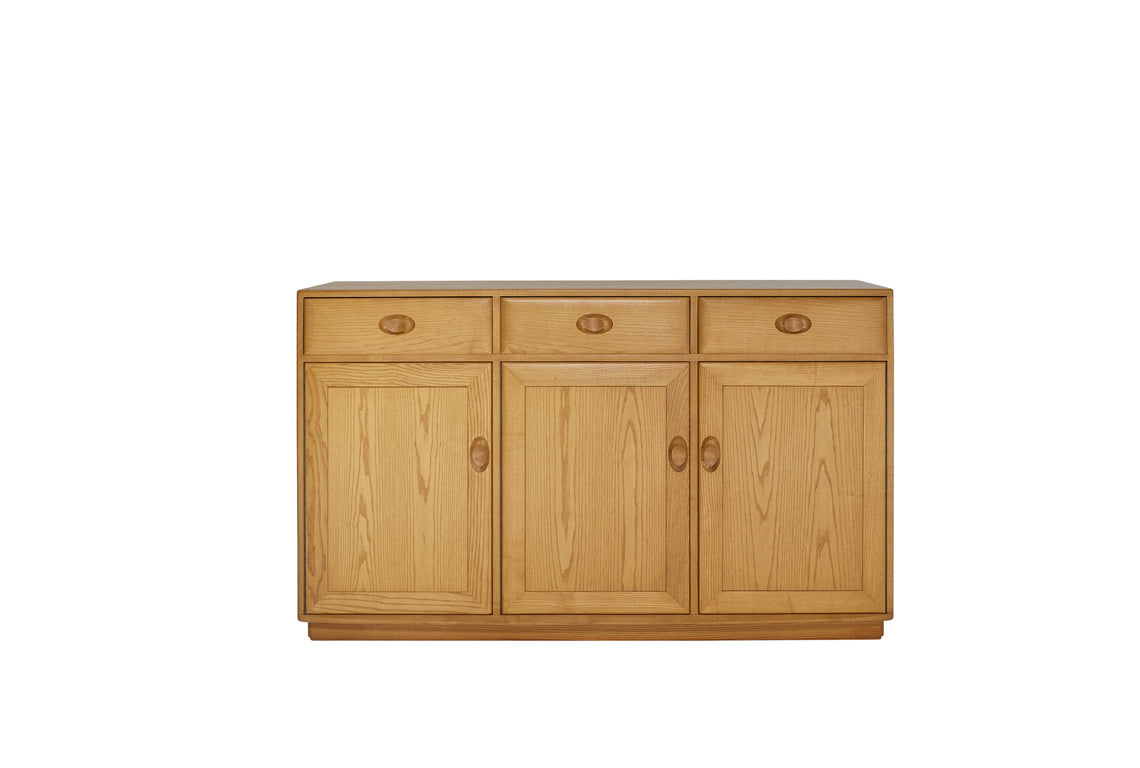 Ercol Windsor 3 Door High Sideboard