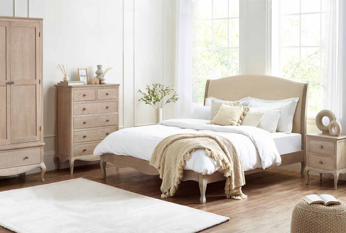 Celine 2 Drawer Bedside Chest