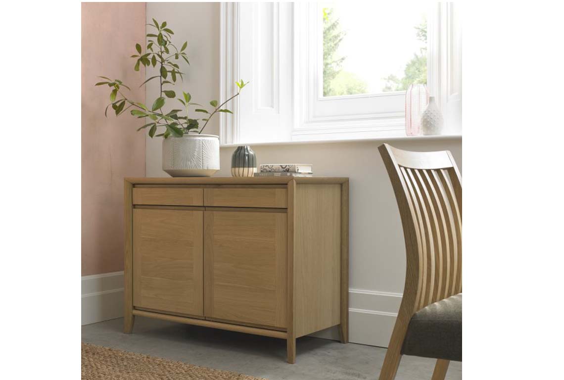 Bremen Oak Narrow Sideboard
