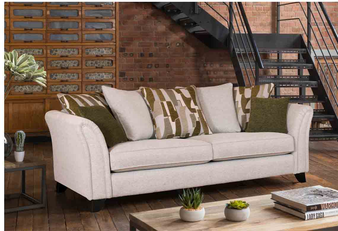 Emelia Grand Sofa with Pillow Back