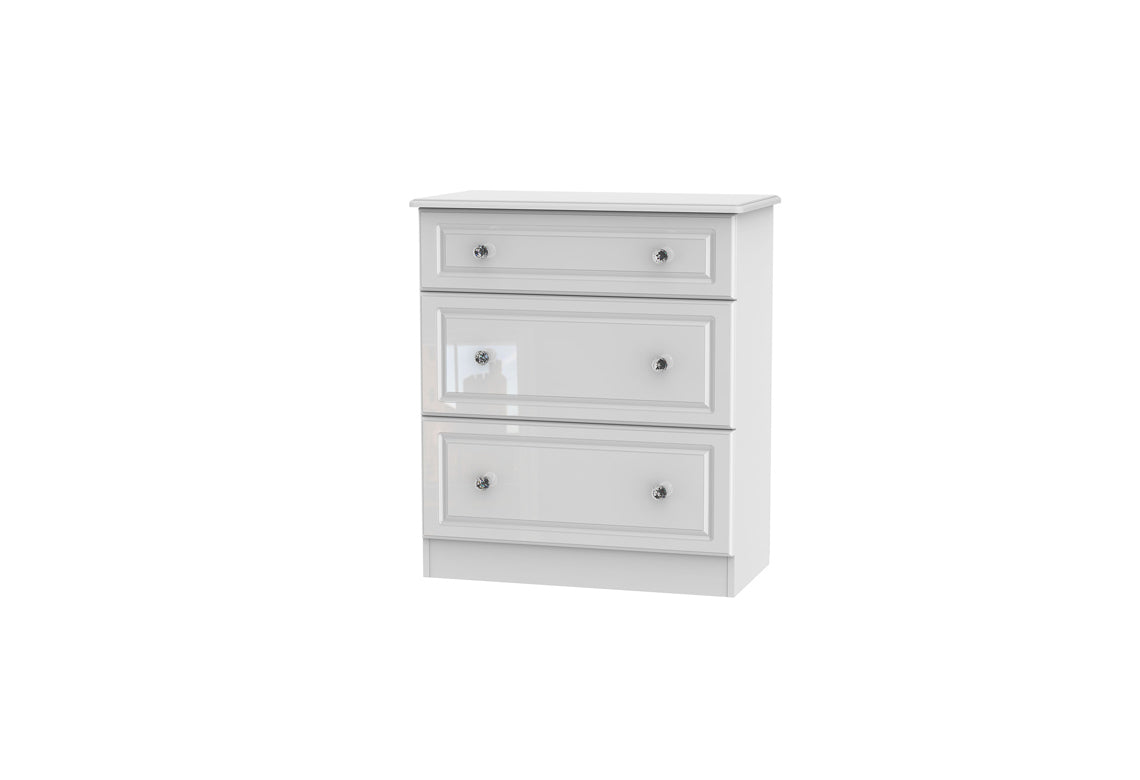 Bideford 3 Drawer Deep Chest