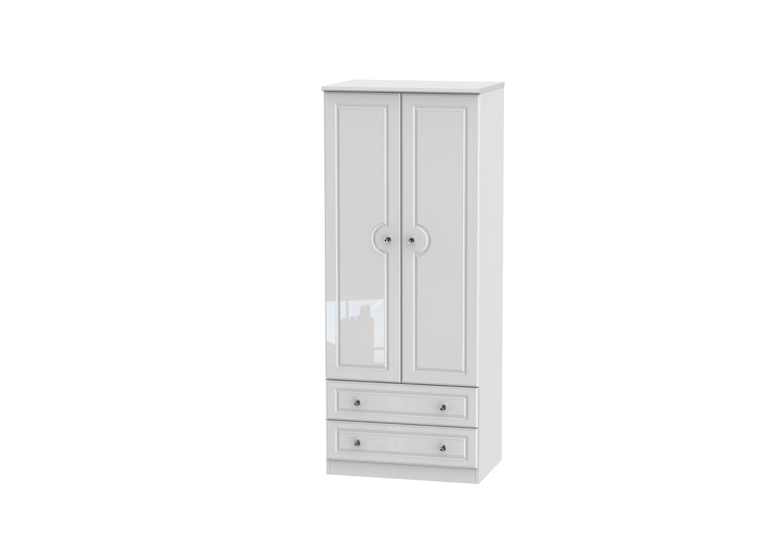 Bideford 2'6" 2 Drawer Robe