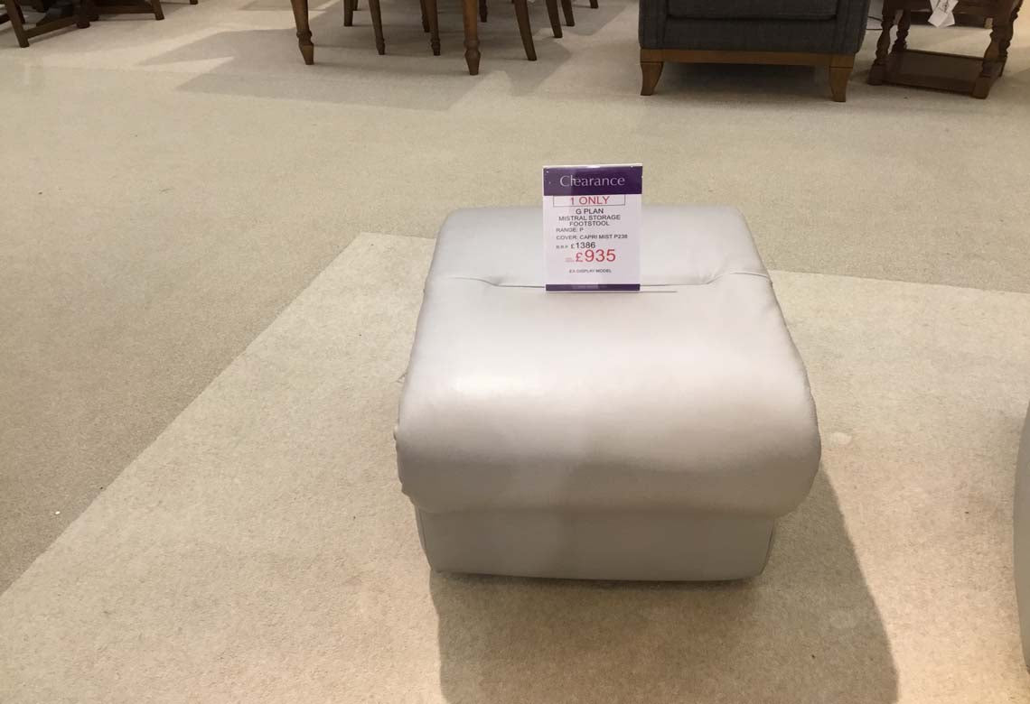 G Plan Mistral Storage Footstool