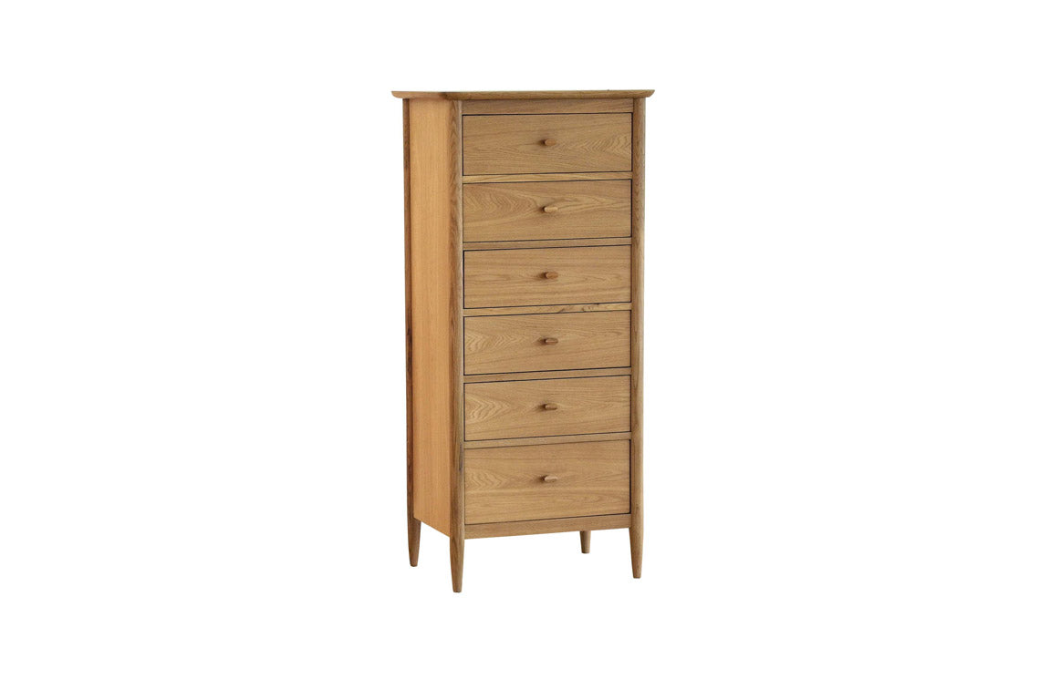 Ercol Teramo 6 Drawer Tall Chest