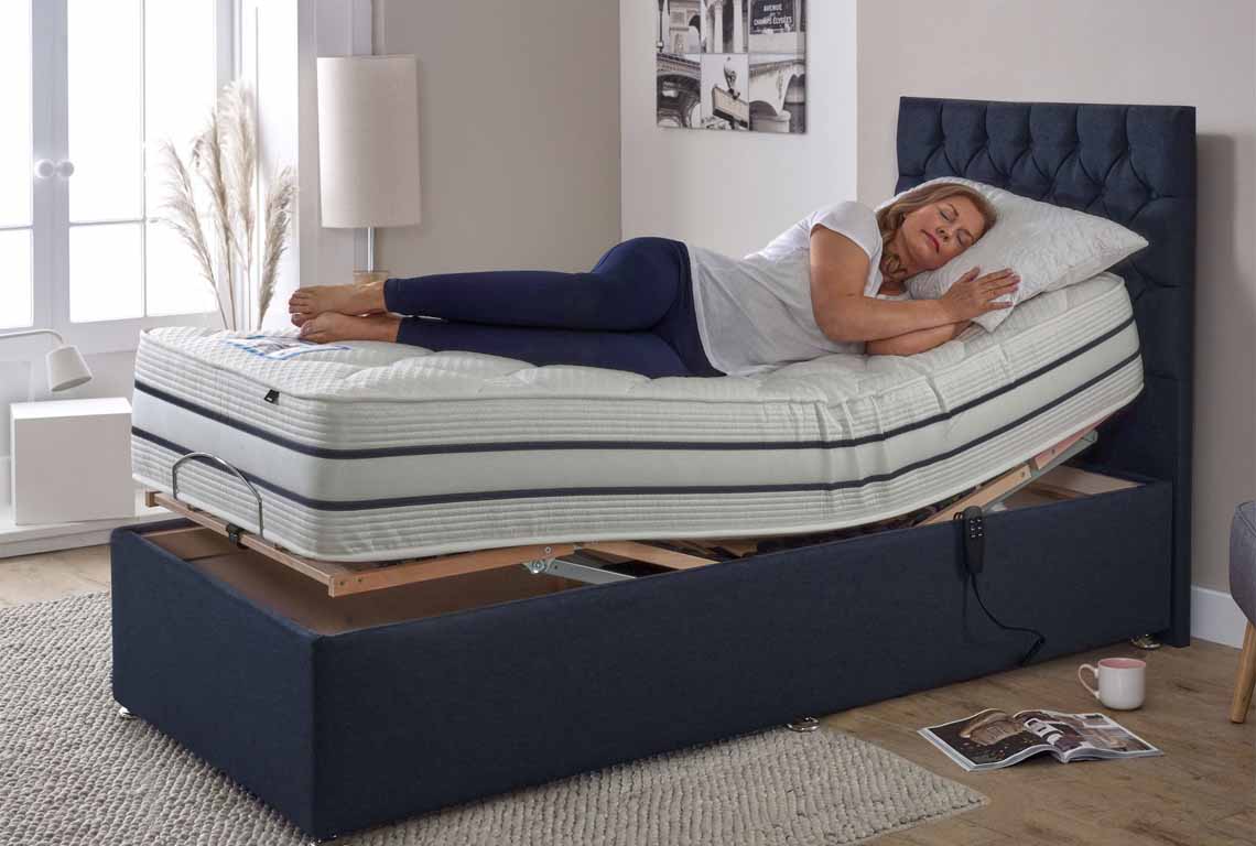 Lifestyle 3' Adjustable Bed with Gel Flex Trilogy Mattress