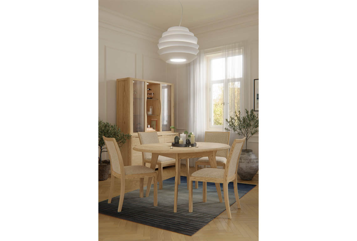 Shetland Small Round Extending Dining Table