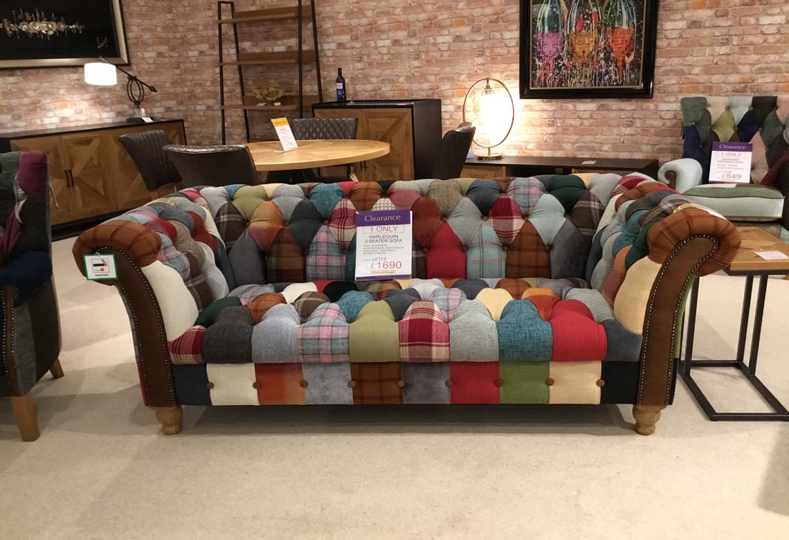 Harlequin 2 Seater Sofa