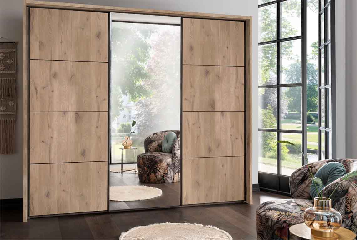 Maine Plus Sliding 3 Door Robe