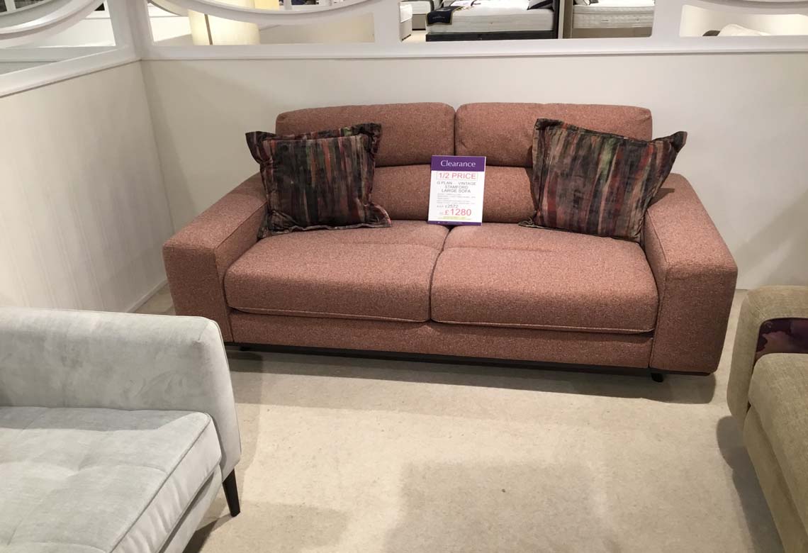 G Plan Vintage Stamford Large Sofa