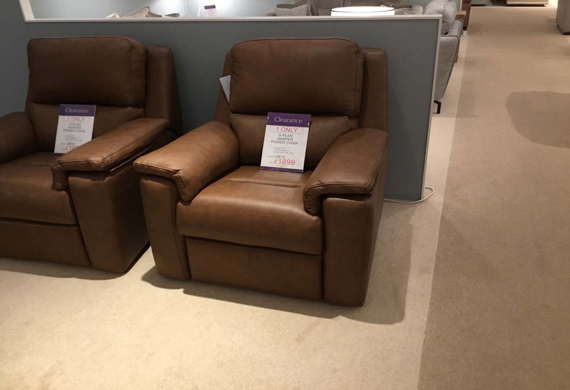 G Plan Harper Electric Recliner Chair with USB