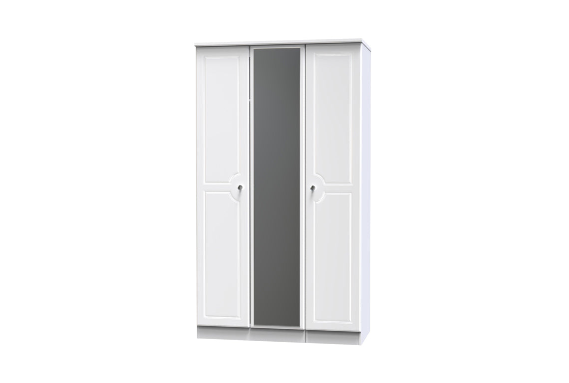 Bideford Triple Robe with Centre Mirror