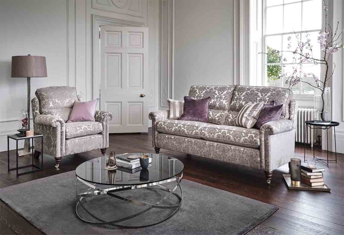 Duresta Southsea Large Sofa with High Back