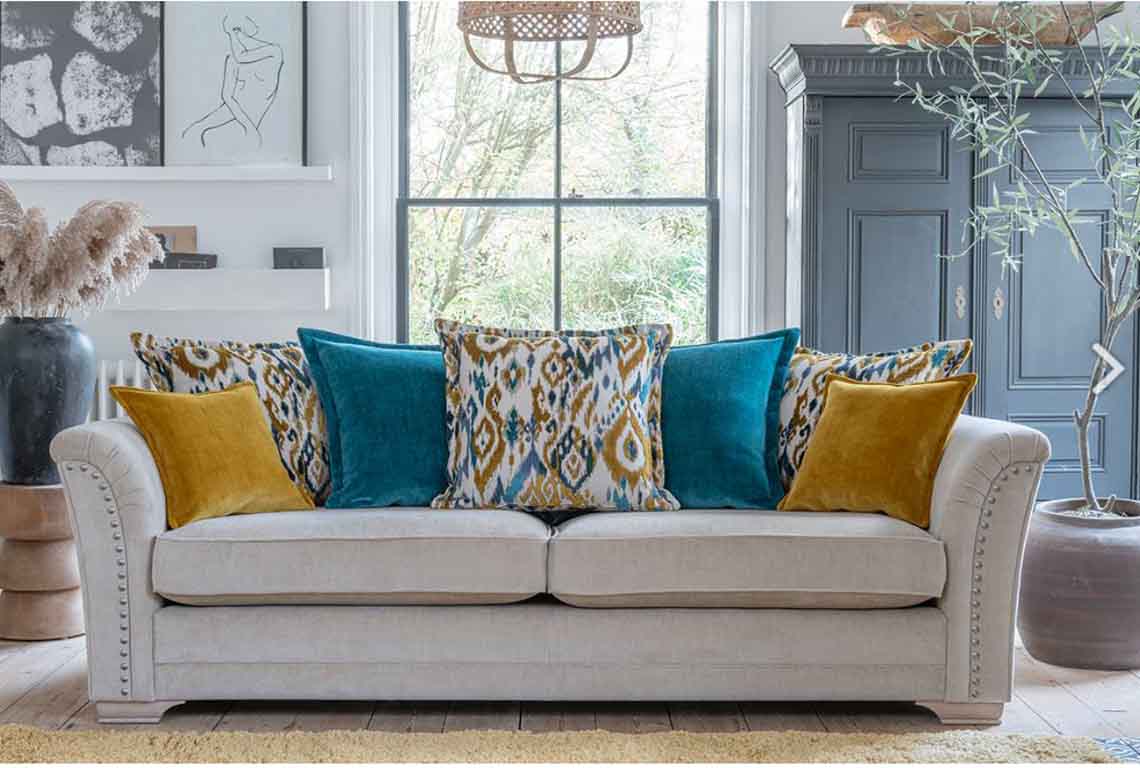 Evesham Grand Sofa with Pillow Back