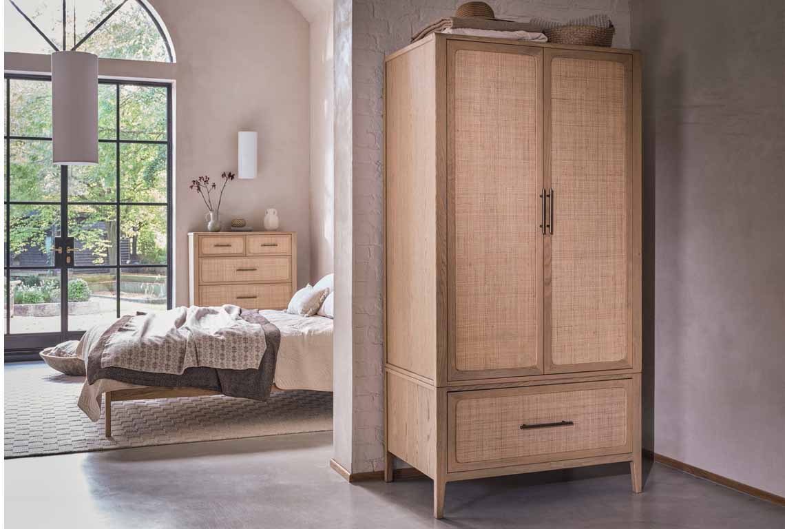 Casera 2 Door 1 Drawer Wardrobe