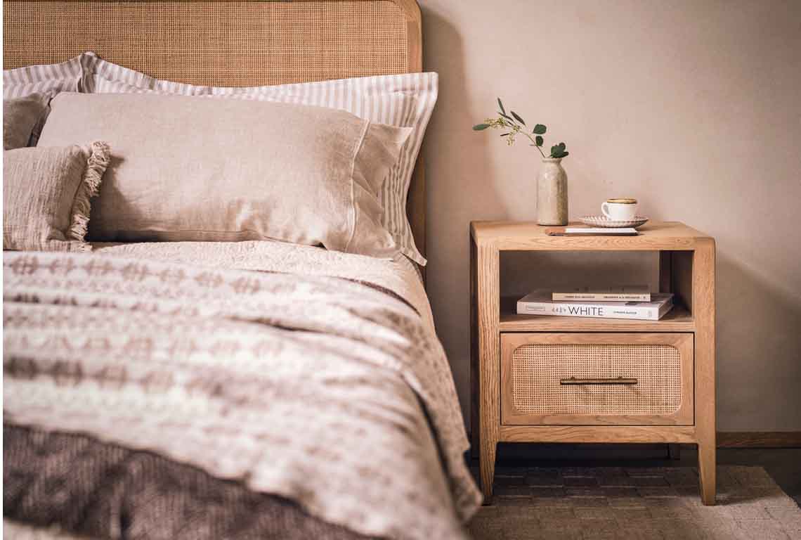Casera 1 Drawer Bedside Chest