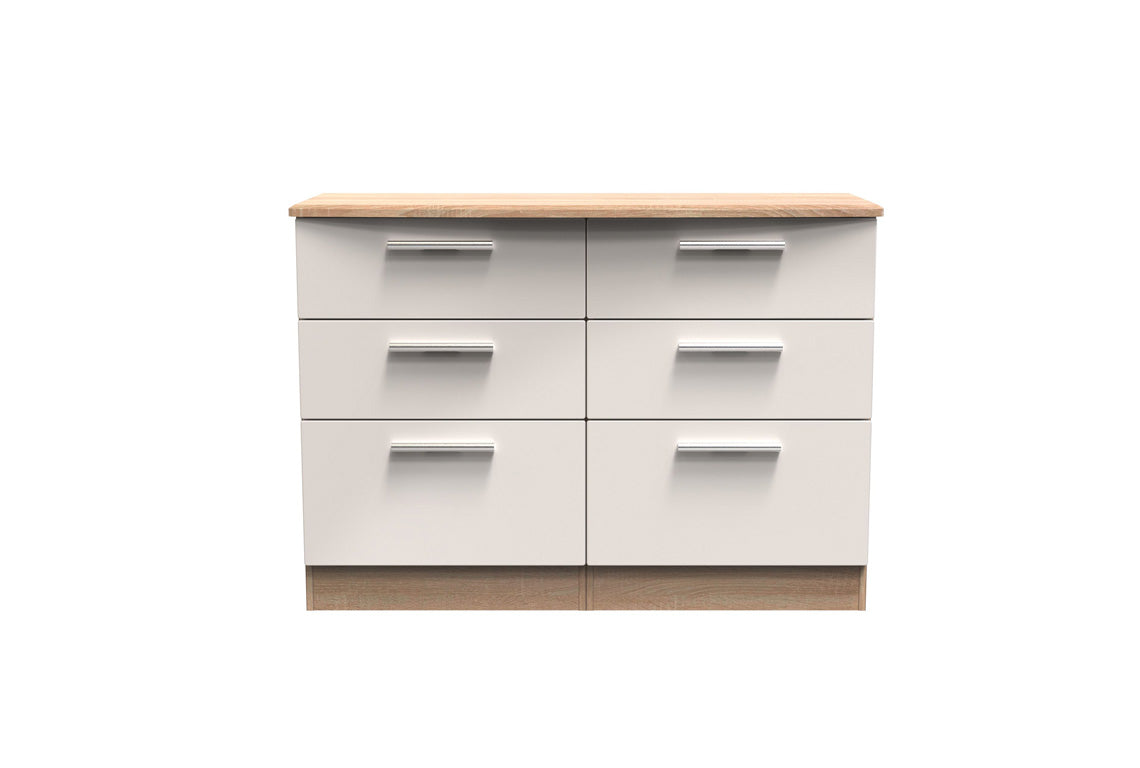 Newlyn 6 Drawer Midi Chest