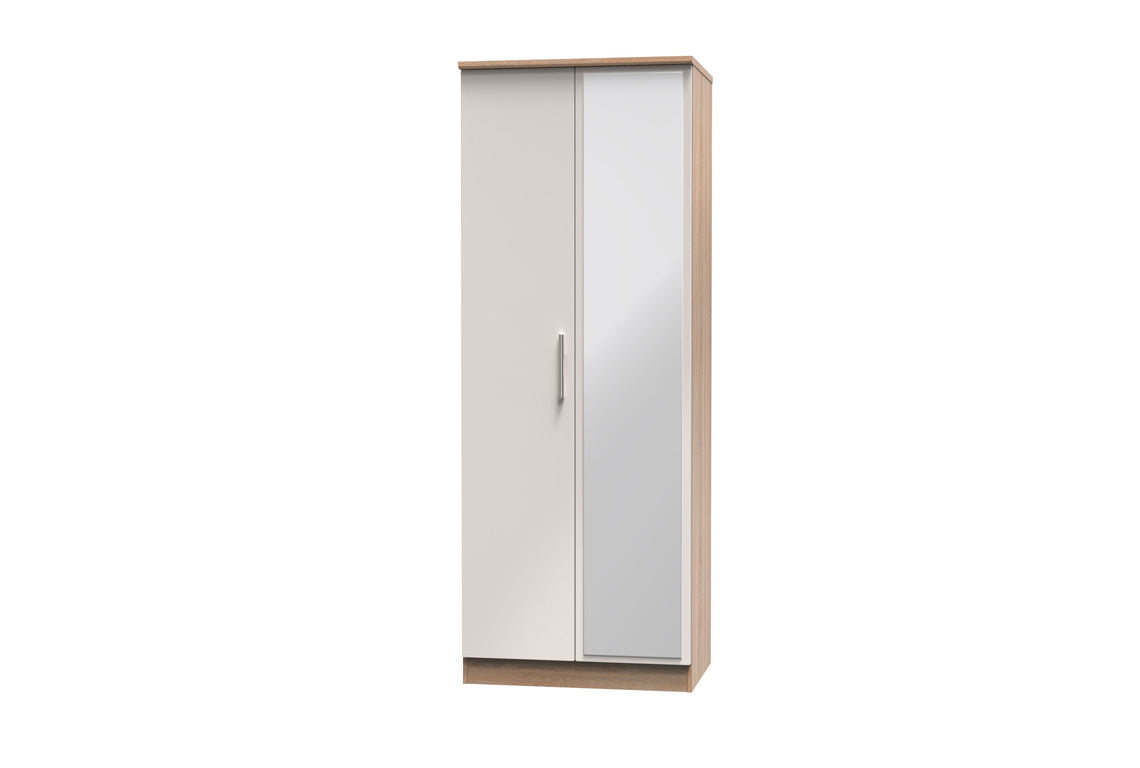 Newlyn Tall 2'6" 2 Door Mirror Robe