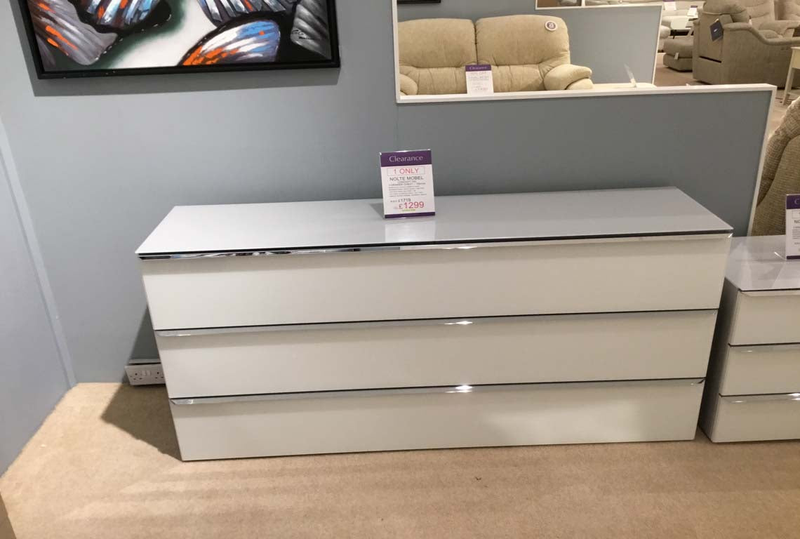 Nolte Mobel Concept Me 700 3 Drawer Chest 160cms