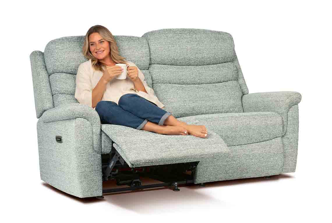 Sherborne Leyburn Standard Power Reclining 2 Seater Sofa
