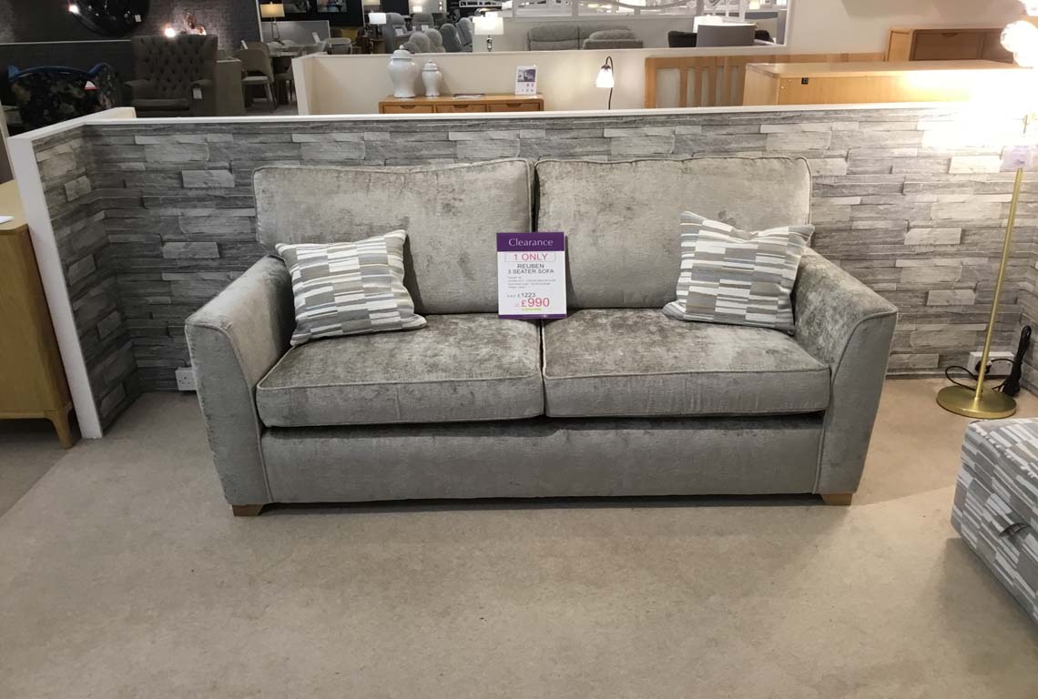 Reuben 3 Seater Sofa