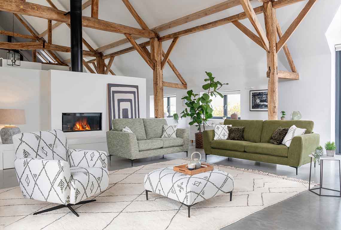 Inka 2 Seater Sofa with Standard Back