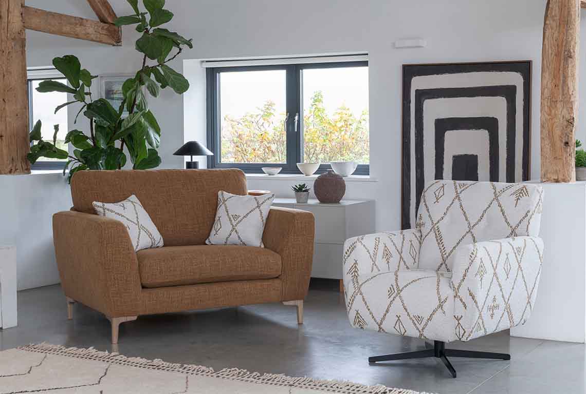 Inka Peru Swivel Chair