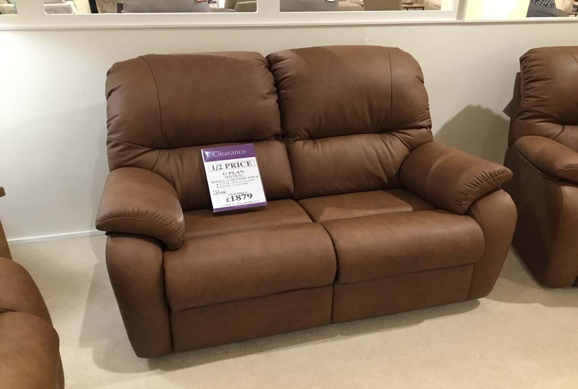 G Plan Mistral Small 2 Seater Sofa