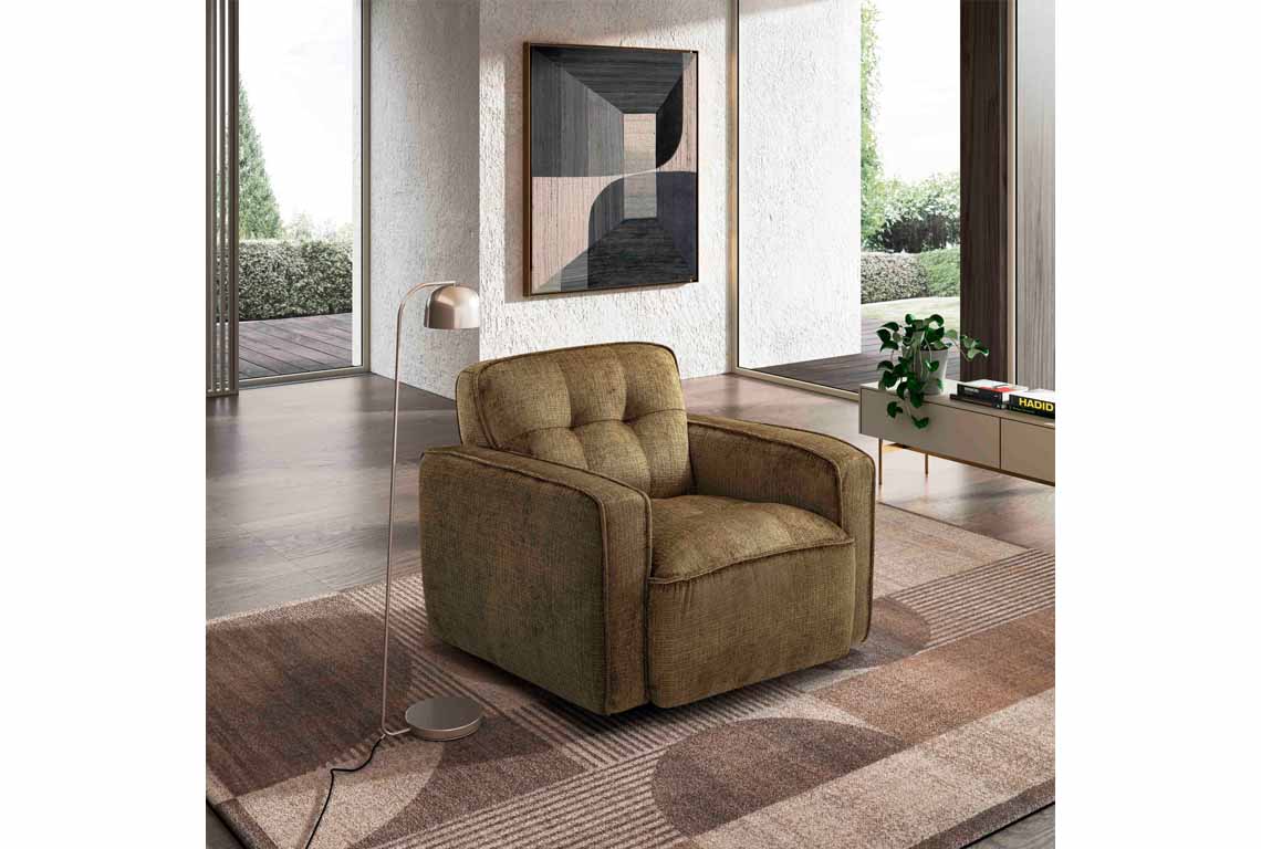 Gravell Armchair with Scaled Down Arms