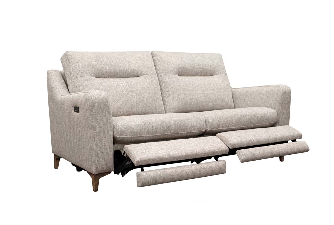 G Plan Austen 3 Seater Double Power Footrest with USB