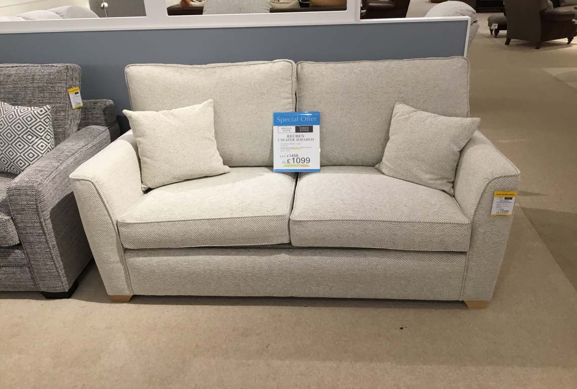 Special Offer ~ Reuben 2 Seater Sofa Bed