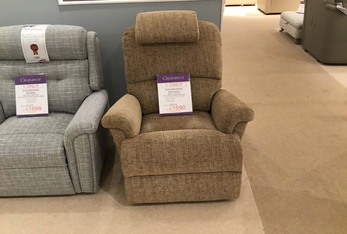Sherborne Nevada Small 2 Motor Electric Riser Recliner