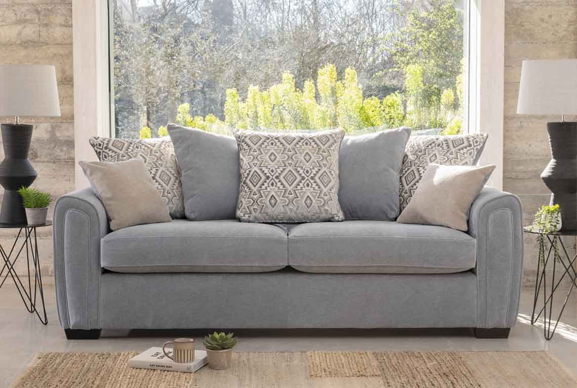 Memphis Grand Sofa with Pillow Back