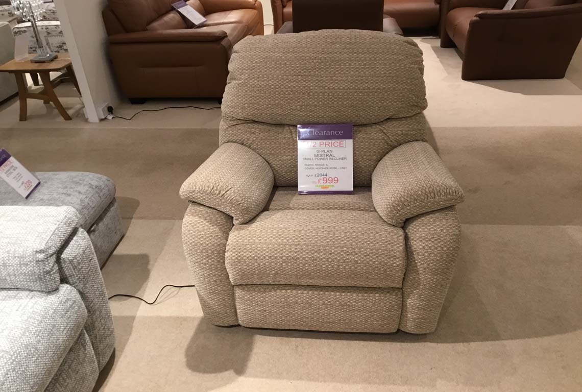 G Plan Mistral Small Power Recliner