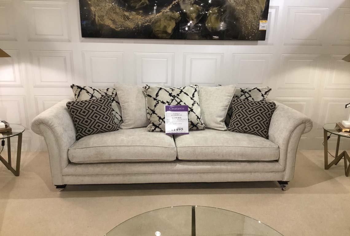 Lowry Grand Sofa - Pillow Back