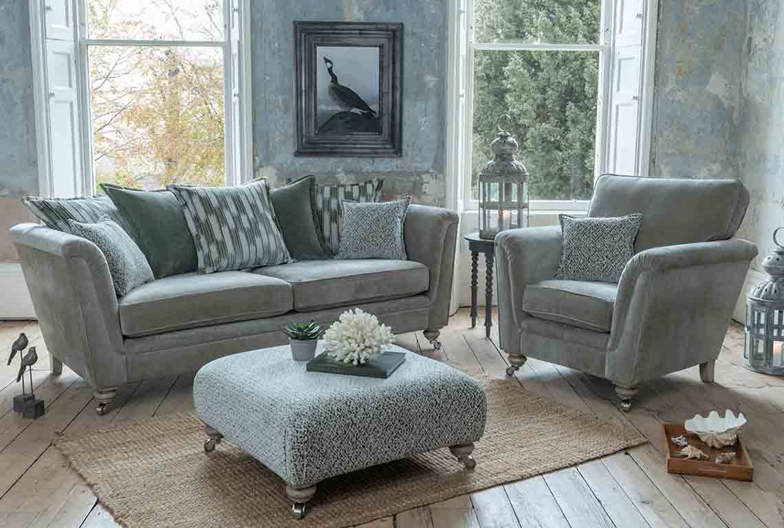 Darwin Grand Sofa with Pillow Back
