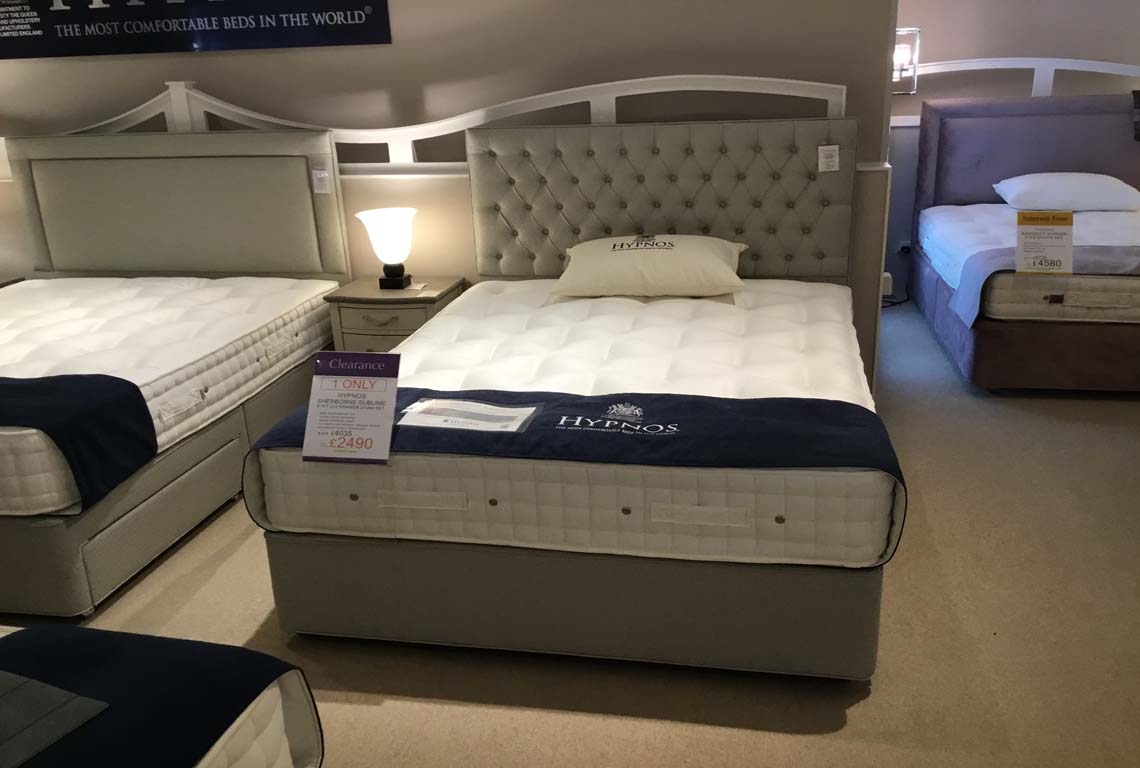 Hypnos Sherborne Sublime 5' P/T 2+2 Drawer Divan Set