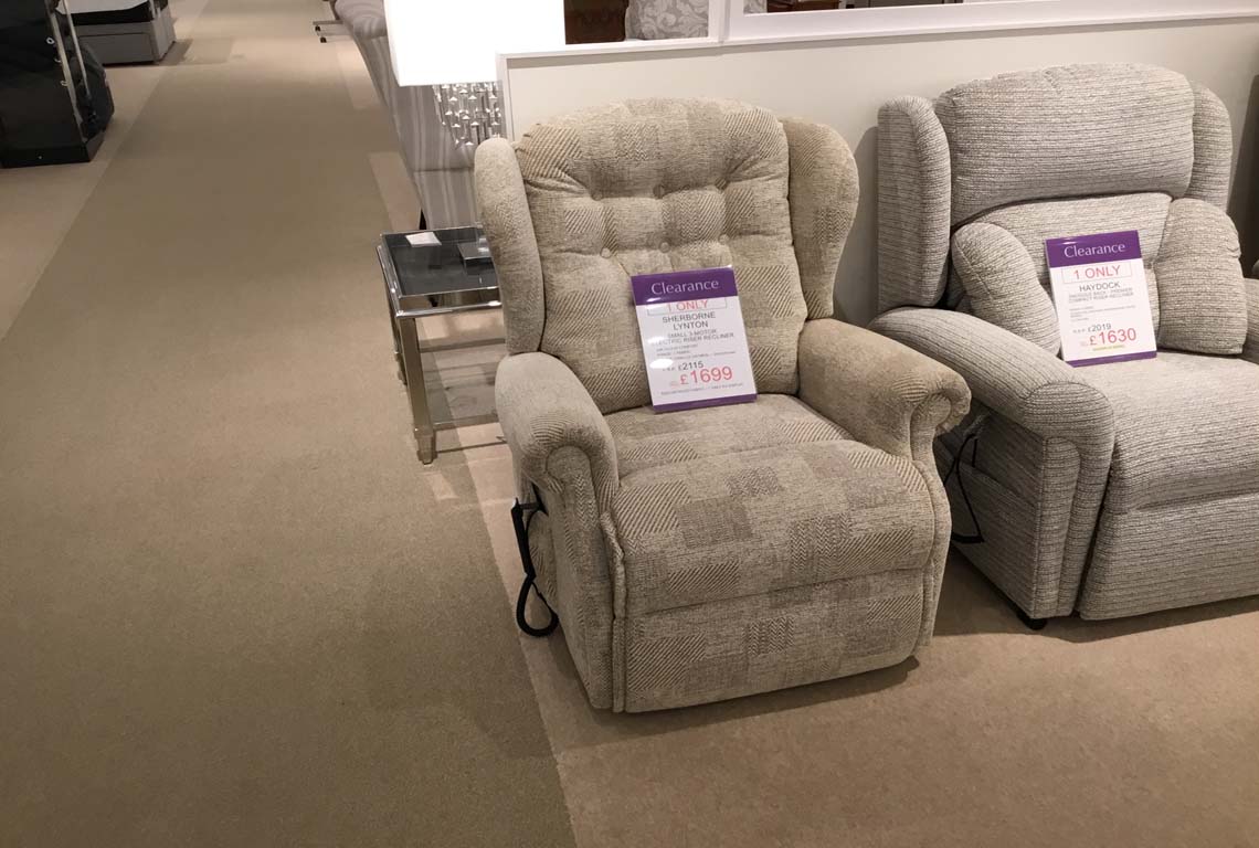Sherborne Lynton Small 3 Motor Electric Riser Recliner