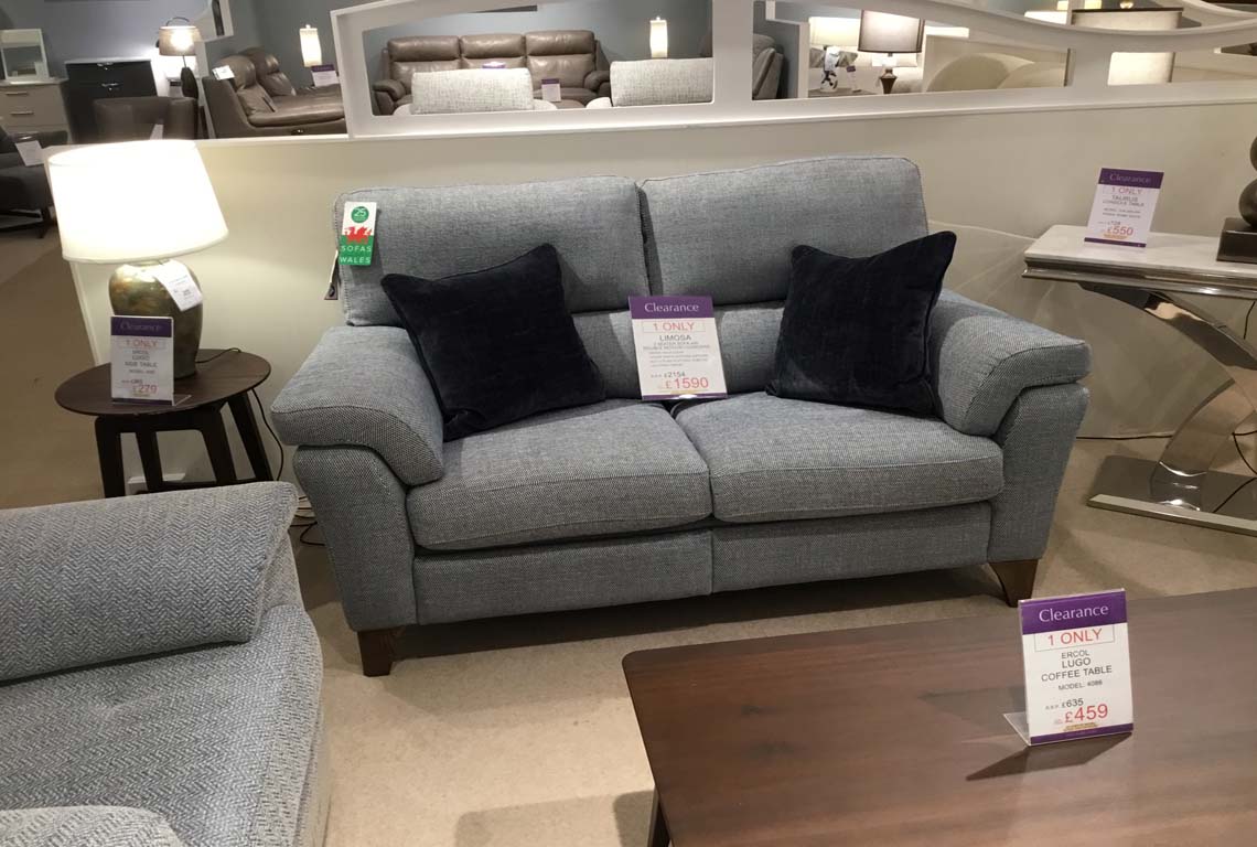 Limosa 2 Seater Sofa with Double Motion Loungers
