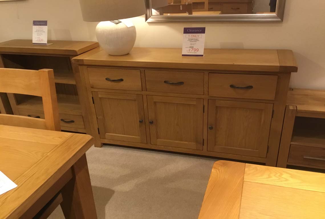 Somersby 3 Door 3 Drawer Sideboard
