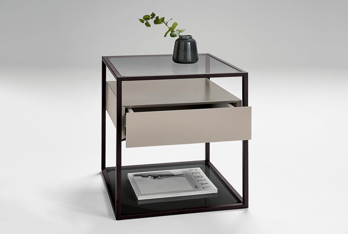 Tribeca Lamp Table with One Drawer