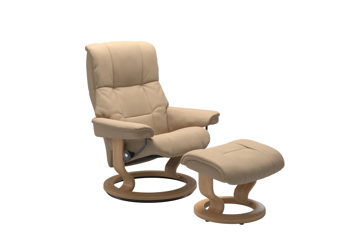 Ekornes Stressless® Mayfair Large Classic Chair & Stool