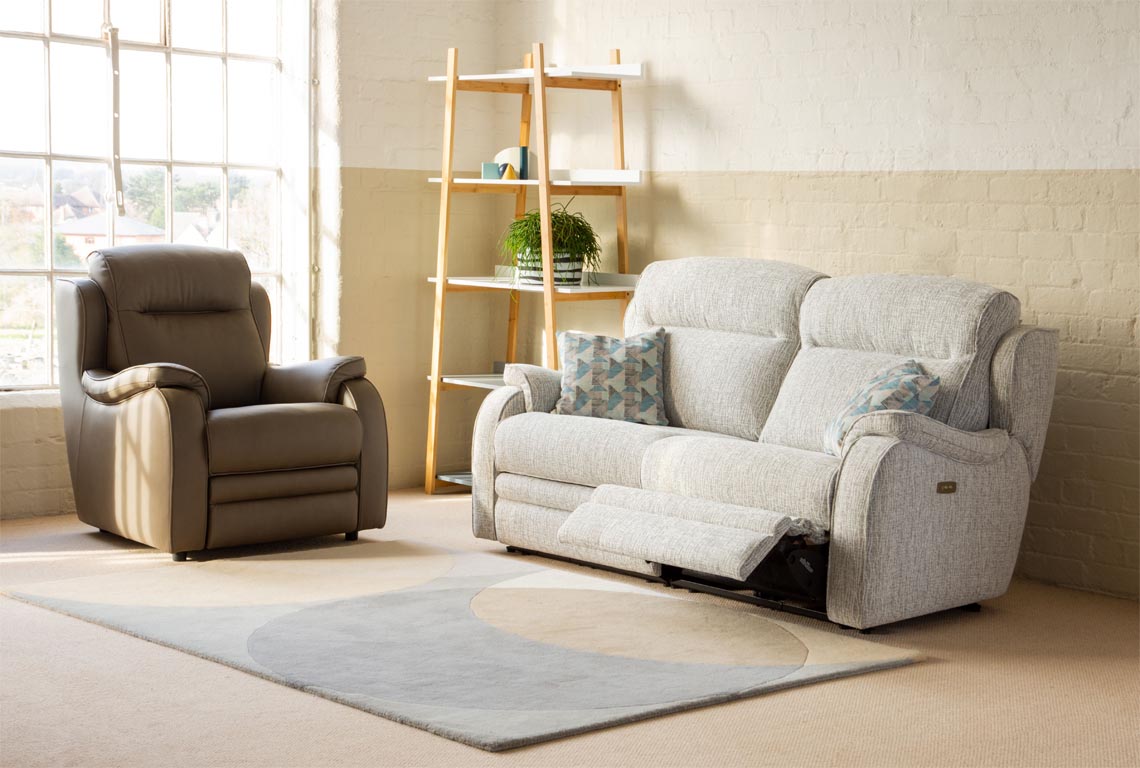 Parker Knoll Boston 25 ~ 2 Seater Double Power Recliner Sofa