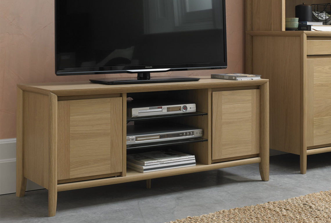 Bremen Oak Entertainment Unit