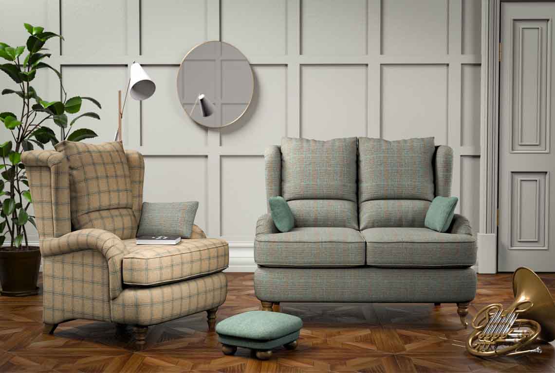 Wood Bros Bayford Compact 2 Seater Sofa