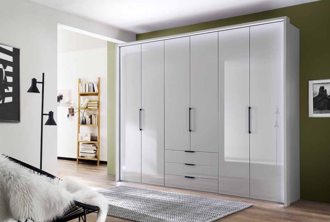 Montreal 6 Door Combi Robe with Bi-Fold Doors