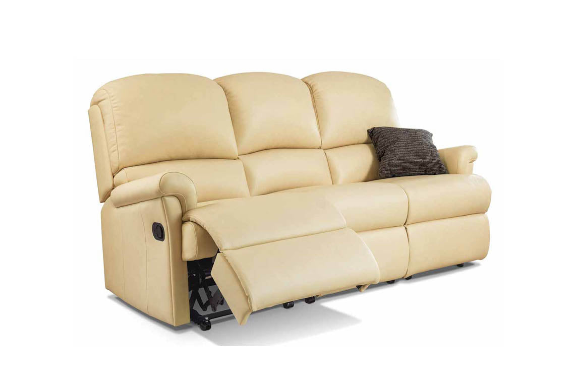 Sherborne Nevada Standard 3 Seater Manual Recliner Sofa