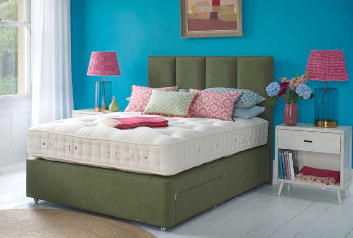 Hypnos Amersham Deluxe 5' F/E 2 Drawer Divan Set