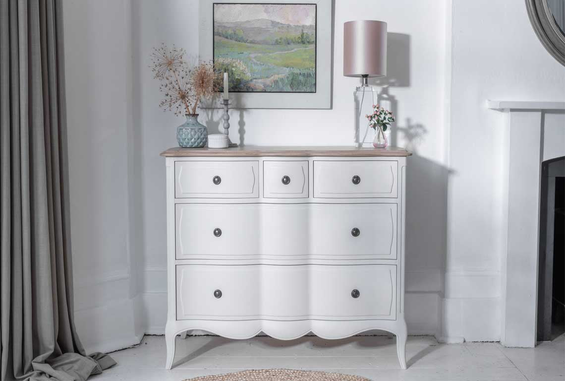 Amelie 5 Drawer Small Chest