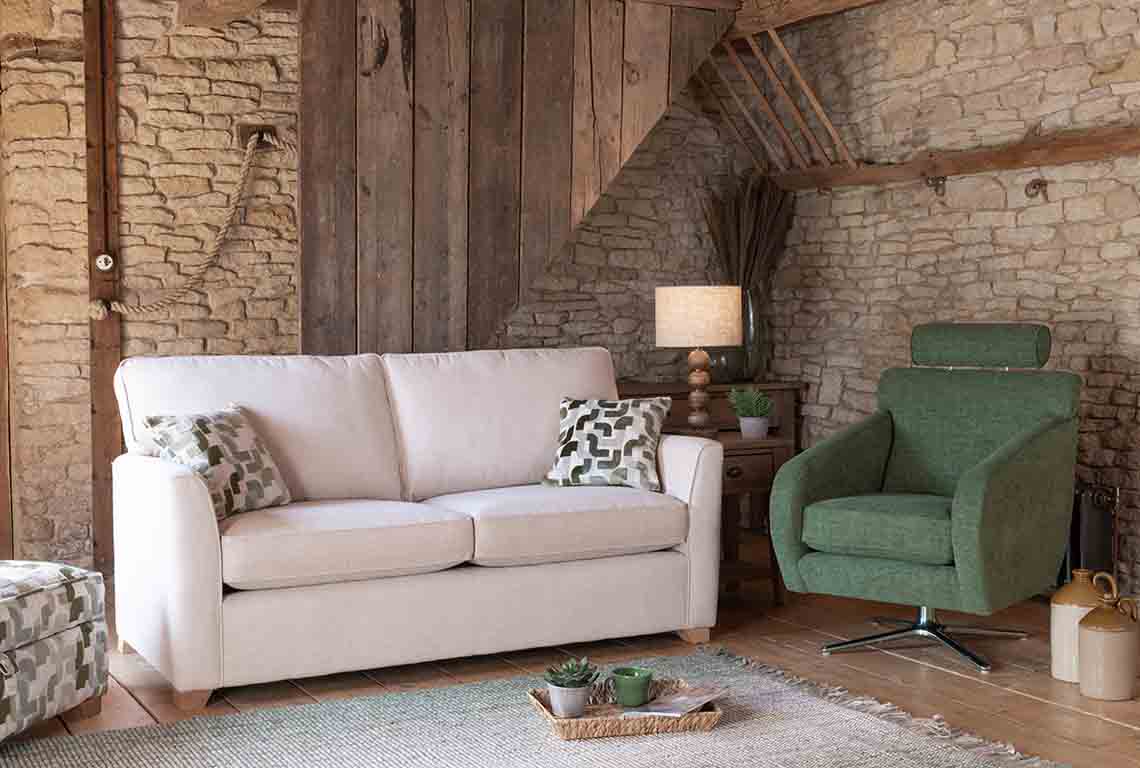 Reuben 3 Seater Sofa